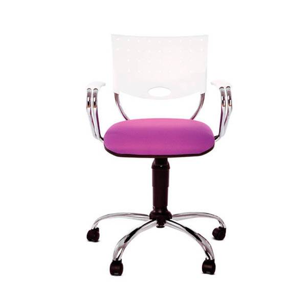 Poltrona Home Office Rombo cromo 