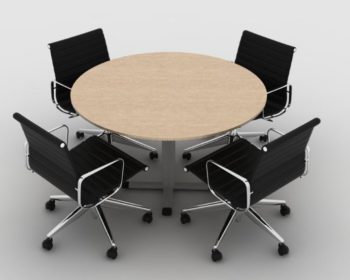 Mesa de reunião redonda