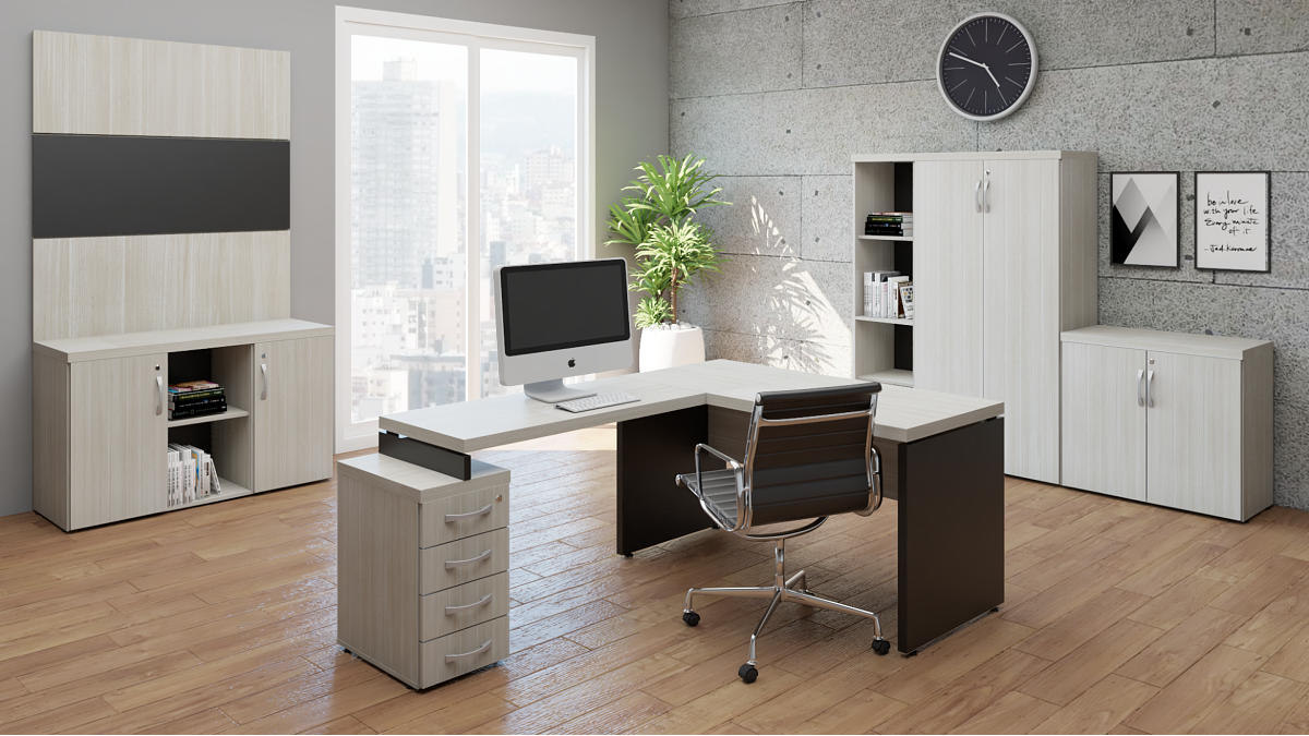 Conjunto Mesa e Armário