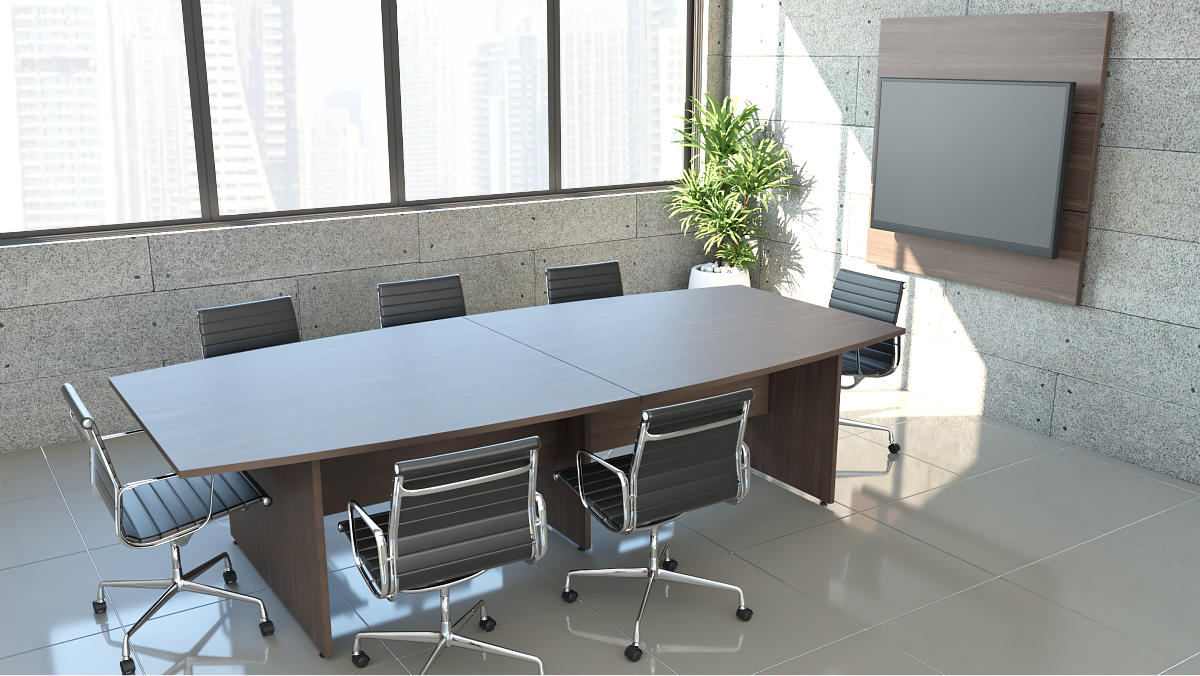 Mesa de Reunião Oval