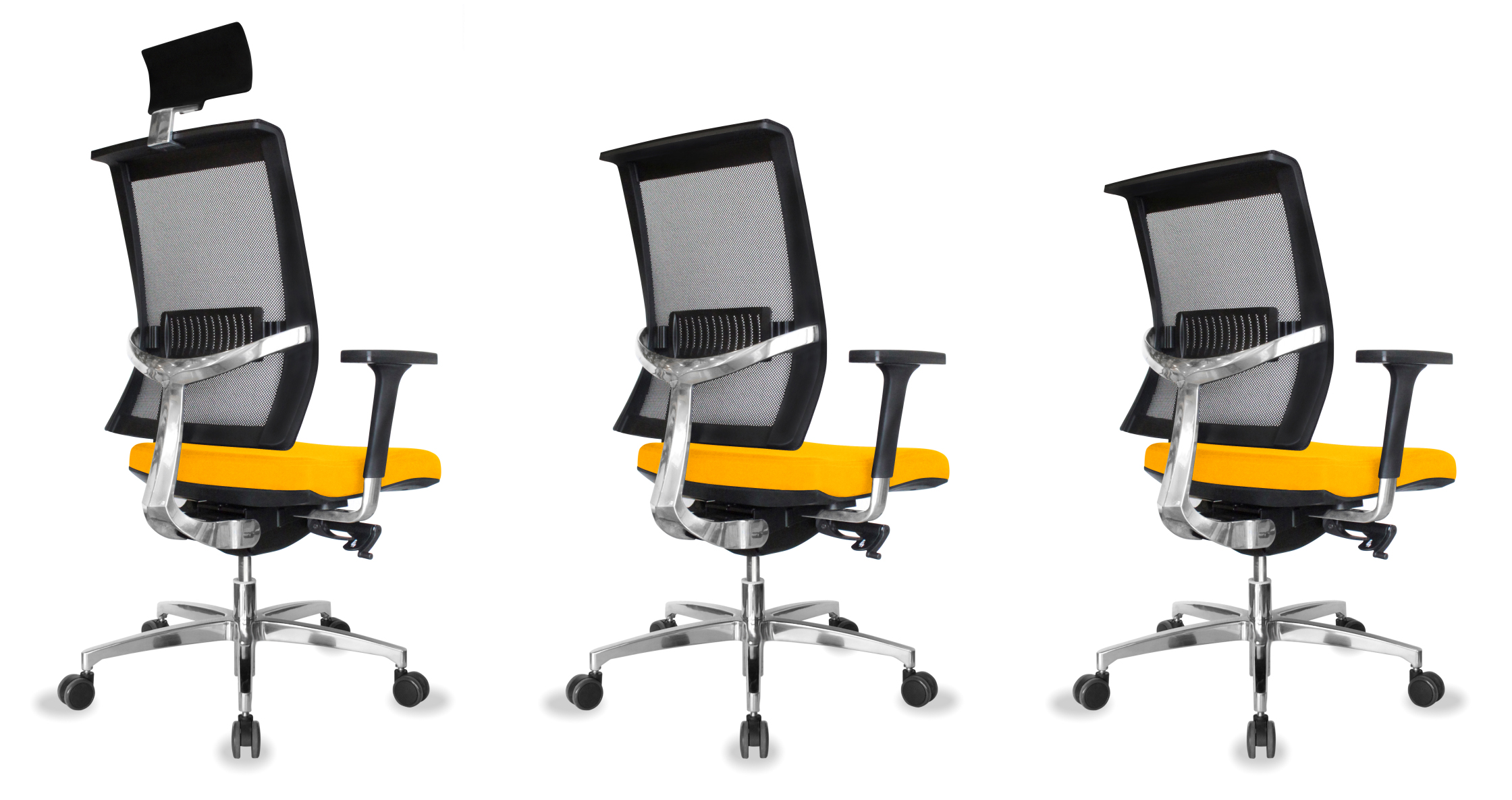 Cadeira presidente Ergonômica Cromada