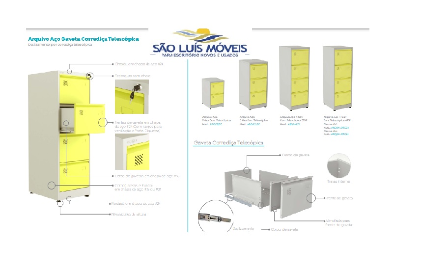 Arquivo de aço linha EURO