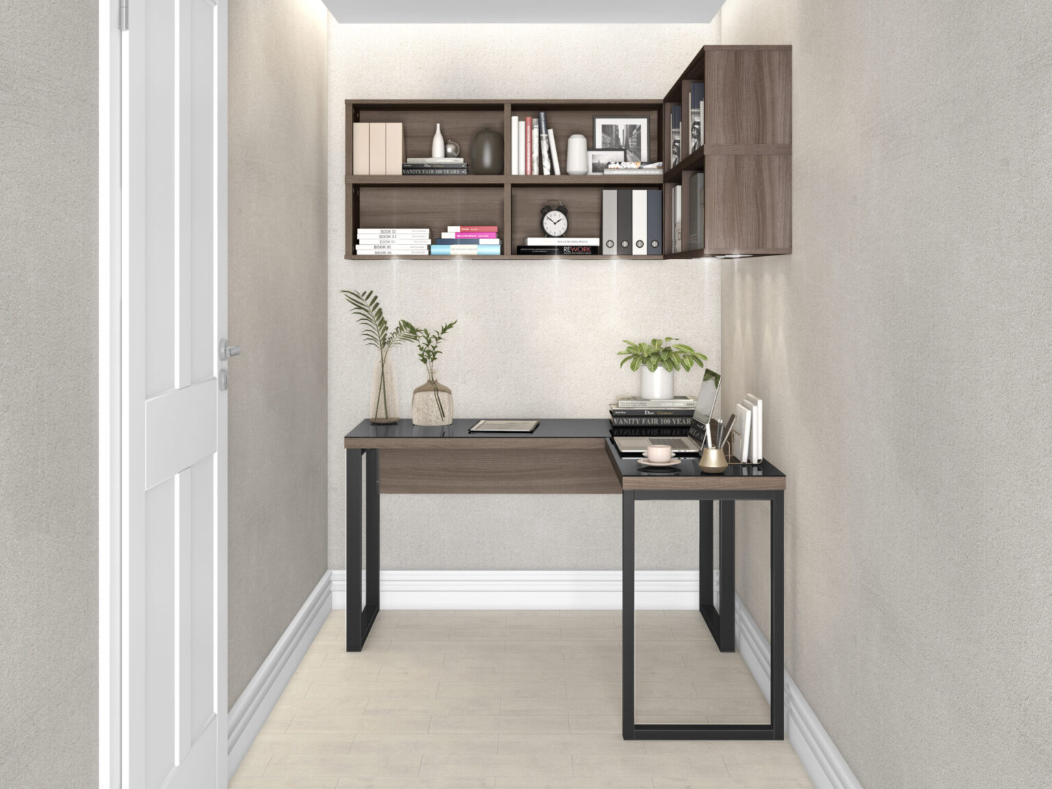 Mesa Industrial em L