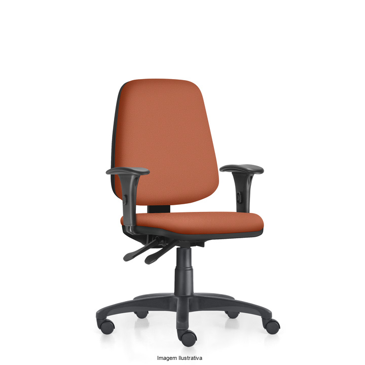 Cadeira presidente de tecido ergonomica