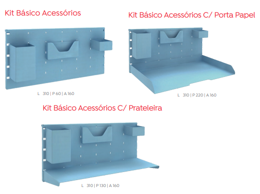AKA- Kit Acessórios para mesa