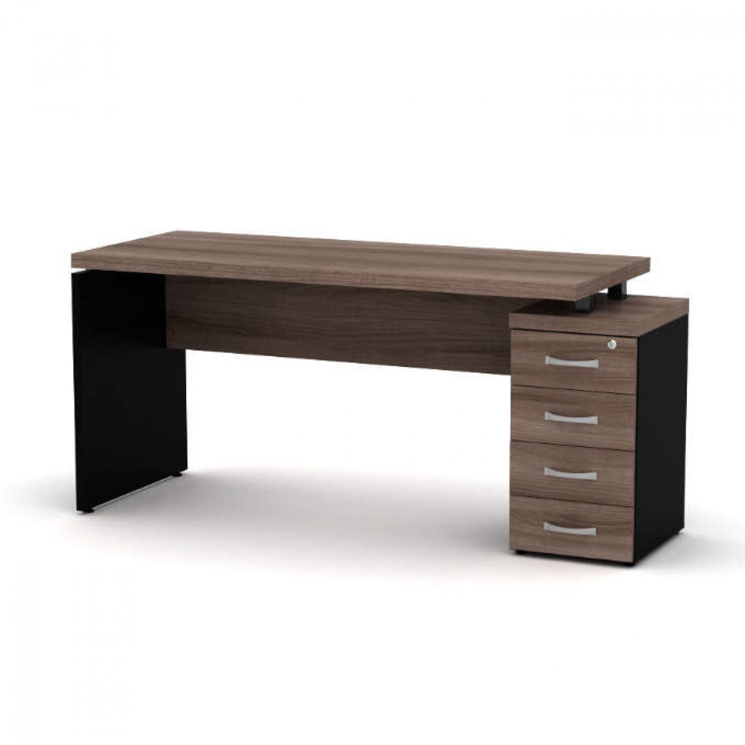 Mesa Reta com Gaveteiro Pedestal